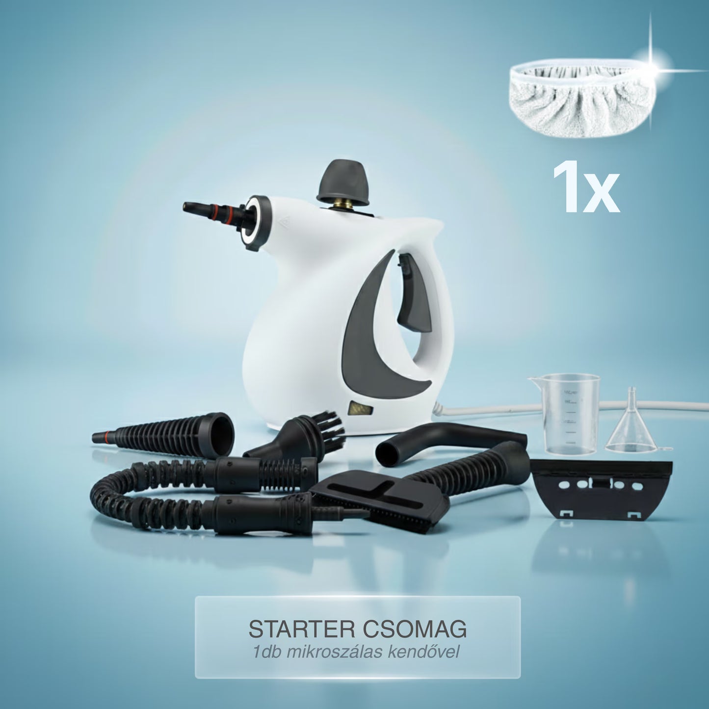 Shine Master SteamPro™ – Hatékony gőzös tisztítás, minden felületen