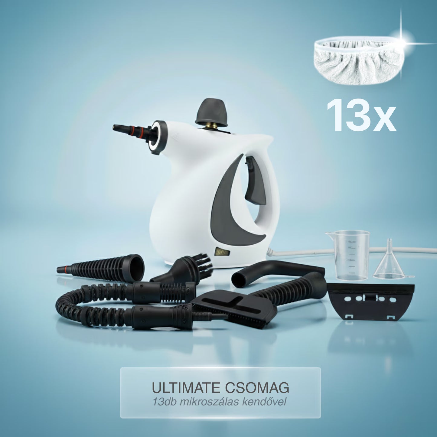 Shine Master SteamPro™ – Hatékony gőzös tisztítás, minden felületen